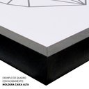 Ver imagem 3 de Quadro Decorativo Raposinha na Floresta em Moldura Caixa Tacolado Moldura Caixa Alta 4,5cm Preta sem