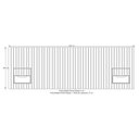 Ver imagem 4 de Cabeceira Ripada Maracá King 320cm MDF/MDP com 2 Mesa de Cabeceira Jatobá