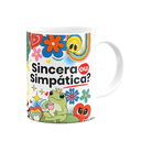 Ver imagem 2 de Caneca Divertida Vibes - Simpática ou Sincera?