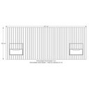 Ver imagem 4 de Cabeceira Ripada Maracá Queen 267cm MDF/MDP com 2 Mesas de Cabeceira Jatobá