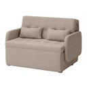 Ver imagem 3 de Sofá Cama 2 Lugares Casal 1,30 Mts Pompeia Sissy Matrix Cor:Chenile Prime Bege