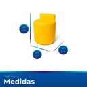 Ver imagem 5 de Kit 2 Puff'S Banqueta Alto Confortável Reforçado Minimalista Roma Corino
