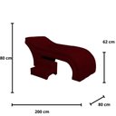 Ver imagem 3 de Maca Estofada Estética Botonê 80 Cm Sobrancelha Cilios