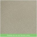 Ver imagem 3 de Conjunto 8 Cadeiras Estofadas Lupita Casa 812 Nature Linho