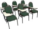 Ver imagem 1 de Kit com 6 Cadeiras para Auditórios Linha Hotel Verde