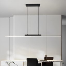 Pendente Moderno Sofisticado Slim Linear Perfil Led Integrado 1,20m - 2