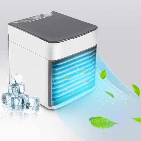 Mini Ar Condicionado Climatizador Humidificador Portátil Arctic Air Cooler 3 Velocidades