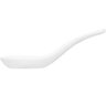 100 Colheres Japonesas Chinesas 10ml Melamina Branca 12,7x5x5cm Alça Longa Haus Concept - 1