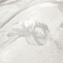 Ver imagem 6 de Papel de Parede Floral Bege com Brilho Vinilico Lavável+ Cola para Aplicação
