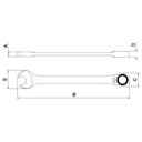 Ver imagem 2 de Chave Combinada com Catraca 9 Mm Tramontina Pro Tramontina