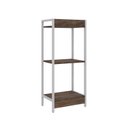 Ver imagem 6 de Estante de Livros Industrial 45CMX104CM 3 Prateleiras Active Yescasa Marrom