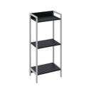 Ver imagem 3 de Estante de Livros Industrial 45CMX104CM 3 Prateleiras Active Yescasa Preto