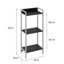 Ver imagem 4 de Estante para Livros Industrial 3 Prateleiras 104cmx45cm Active Yescasa