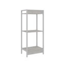 Ver imagem 6 de Estante de Livros Industrial 45CMX104CM 3 Prateleiras Active Yescasa Branco/Snow