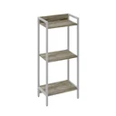 Ver imagem 3 de Estante de Livros Industrial 45CMX104CM 3 Prateleiras Active Yescasa Marrom