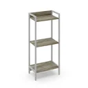 Ver imagem 2 de Estante de Livros Industrial 45CMX104CM 3 Prateleiras Active Yescasa Marrom