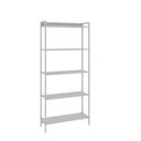 Ver imagem 3 de Estante para Livros Industrial Aço Multiuso 5 Prateleiras 187cmx80cm Active Yescasa