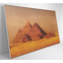 Ver mais imagens de Quadro Pintura Pirâmides 60x40 Cm Vidro Impresso