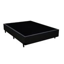 Ver imagem 1 de Box Sommier Casal 1,38x1,88 Conceito Preto - Suede