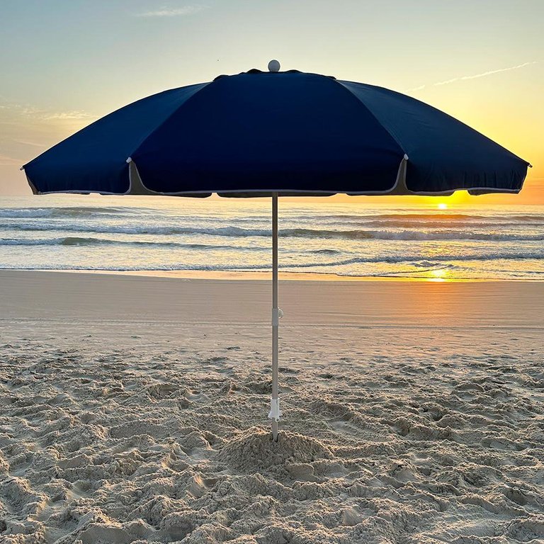 Guarda-Sol Zaka Alumínio 2.5 metros Marinho Grande Reforçado