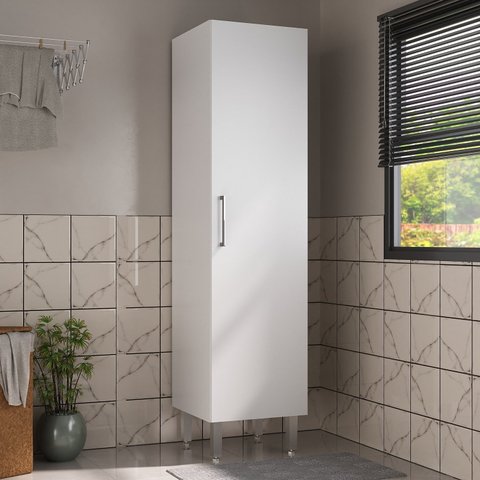 Armário Multiuso para Lavanderia, ou Área de Serviço 45 Cm