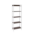 Ver imagem 3 de Estante de Livros Industrial 60CMX187CM Multiuso 5 Prateleiras Active Yescasa Marrom