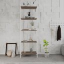 Ver imagem 1 de Estante para Livros Industrial Aço Multiuso 5 Prateleiras 187cmx60cm Active Yescasa