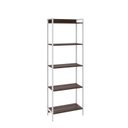 Ver imagem 3 de Estante de Livros Industrial 60CMX187CM Multiuso 5 Prateleiras Active Yescasa Marrom