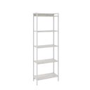 Ver imagem 3 de Estante de Livros Industrial 60CMX187CM Multiuso 5 Prateleiras Active Yescasa Branco/Snow