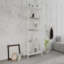 Ver imagem 6 de Estante para Livros Industrial Aço Multiuso 5 Prateleiras 187cmx60cm Active Yescasa