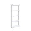 Ver imagem 3 de Estante de Livros Industrial 60CMX187CM Multiuso 5 Prateleiras Active Yescasa Branco/Chess