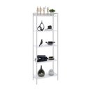 Ver imagem 2 de Estante para Livros Industrial Aço Multiuso 5 Prateleiras 187cmx60cm Active Yescasa