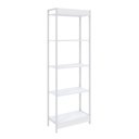Ver imagem 6 de Estante de Livros Industrial 60CMX187CM Multiuso 5 Prateleiras Active Yescasa Branco/Chess