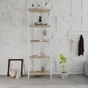 Ver imagem 1 de Estante para Livros Industrial Aço Multiuso 5 Prateleiras 187cmx60cm Active Yescasa