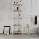 Ver mais imagens de Estante de Livros Industrial 60CMX187CM Multiuso 5 Prateleiras Active Yescasa Marrom