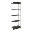 Ver imagem 6 de Estante de Livros Industrial 60CMX187CM Multiuso 5 Prateleiras Active Yescasa Marrom