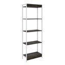 Ver imagem 6 de Estante de Livros Industrial 60CMX187CM Multiuso 5 Prateleiras Active Yescasa Marrom