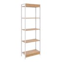 Ver imagem 6 de Estante de Livros Industrial 60CMX187CM Multiuso 5 Prateleiras Active Yescasa Marrom