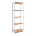 Ver imagem 6 de Estante de Livros Industrial 60CMX187CM Multiuso 5 Prateleiras Active Yescasa Marrom