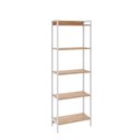 Ver imagem 3 de Estante de Livros Industrial 60CMX187CM Multiuso 5 Prateleiras Active Yescasa Marrom