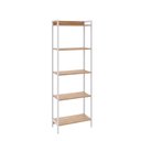 Ver imagem 3 de Estante de Livros Industrial 60CMX187CM Multiuso 5 Prateleiras Active Yescasa Marrom