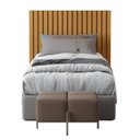 Ver imagem 3 de Cabeceira Ripada Maracá 113x105 Cm Solteiro