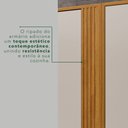 Ver mais imagens de Armário para Cozinha Aéreo 2 Portas Pérola Bege/Cinamomo/Off-White