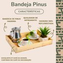 Ver imagem 2 de Bandeja para Café da Manha Média Servir - Organizar Mesamadeira Natural