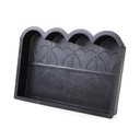 Ver imagem 1 de Forma Piso Bloquete Meio Fio para Jardim 42x25x5 Kit 2pcs