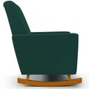 Ver imagem 2 de Poltrona de Amamentação com Balanço Ravena W01 Bouclê Verde - Lyam Decor