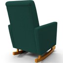 Ver imagem 4 de Poltrona de Amamentação com Balanço Ravena W01 Bouclê Verde - Lyam Decor