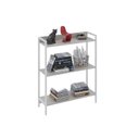 Ver imagem 2 de Estante de Livros Industrial 80CMX104CM 3 Prateleiras Active Yescasa Branco/Snow
