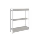 Ver imagem 6 de Estante para Livros Industrial 3 Prateleiras 104cmx80cm Active Yescasa