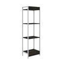 Ver imagem 6 de Estante de Livros Industrial 45CMX146CM Multiuso 4 Prateleiras Active Yescasa Marrom